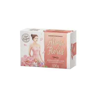 Sabonete Alma de Flores Rosé 130g